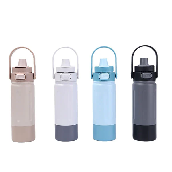 Спортска боца од нерђајућег челика са ручком